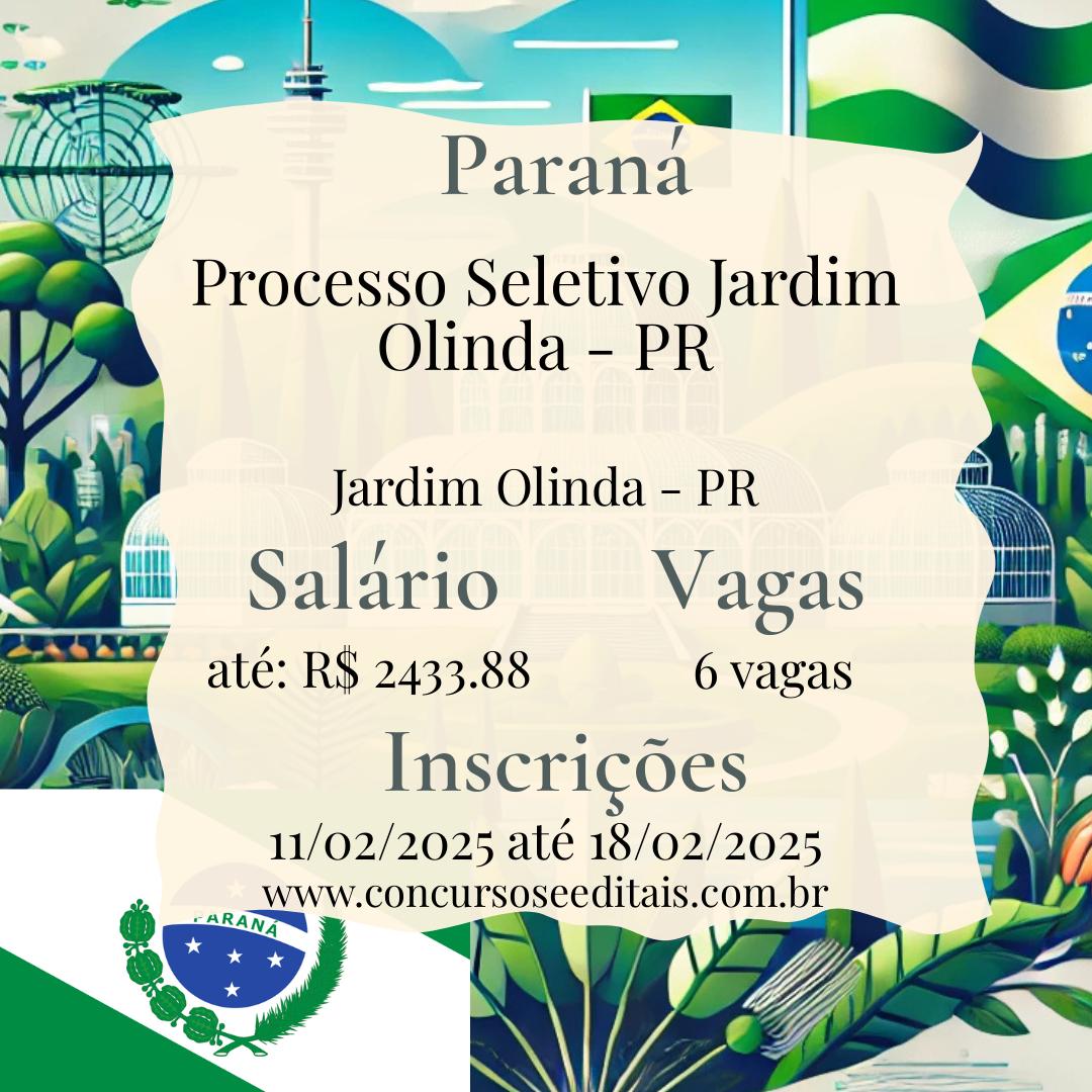 Processo Seletivo em Jardim Olinda – PR: Para Educadores
